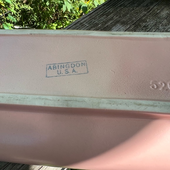 Vintage Abingdon Planter 9.75” Length - Picture 5 of 8